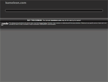 Tablet Screenshot of kameleon.com